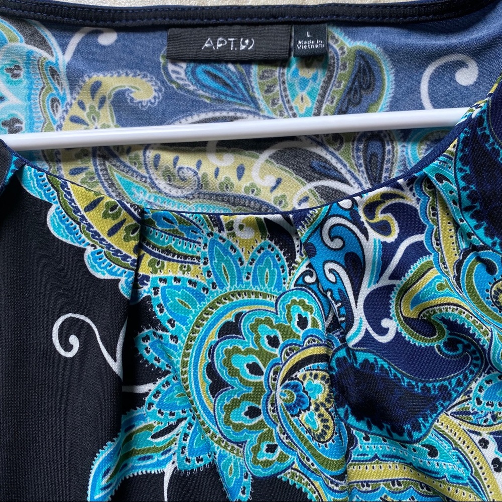 APT 9 SLEEVELESS SPANDEX DRESS SIZE L - Picture 5 of 5